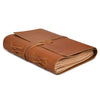 Leather Bound Journal - Vintage Lined Paper - 260 Antique Pages