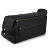 Leather Toiletry Bag – Rustic Brown – Travel Dopp Kit for Men & Women