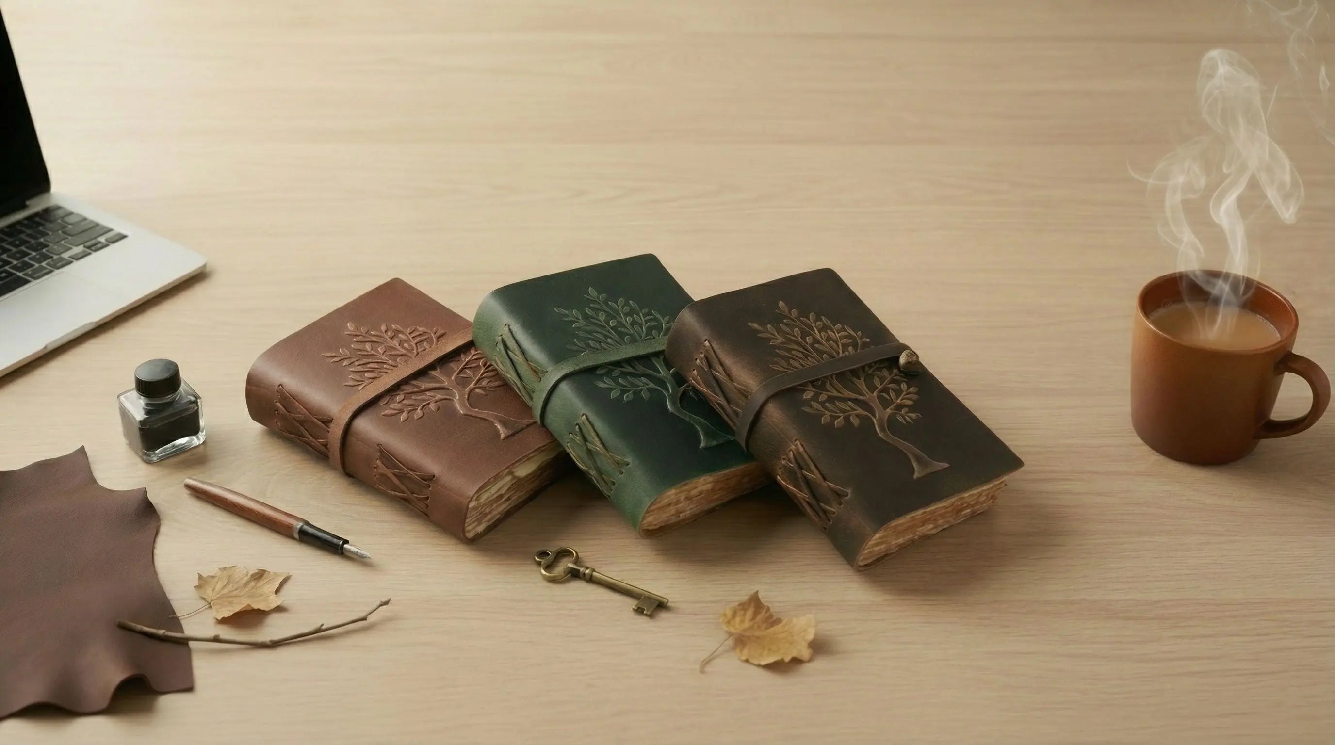 Embossed Journal 25 – Leather Village