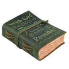 Christian Leather Journal- Green