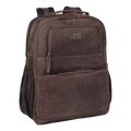 Vintage Leather Laptop Backpack Sandal Travel Bag