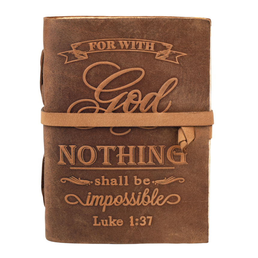 Leather Village crust premium bible study journal book