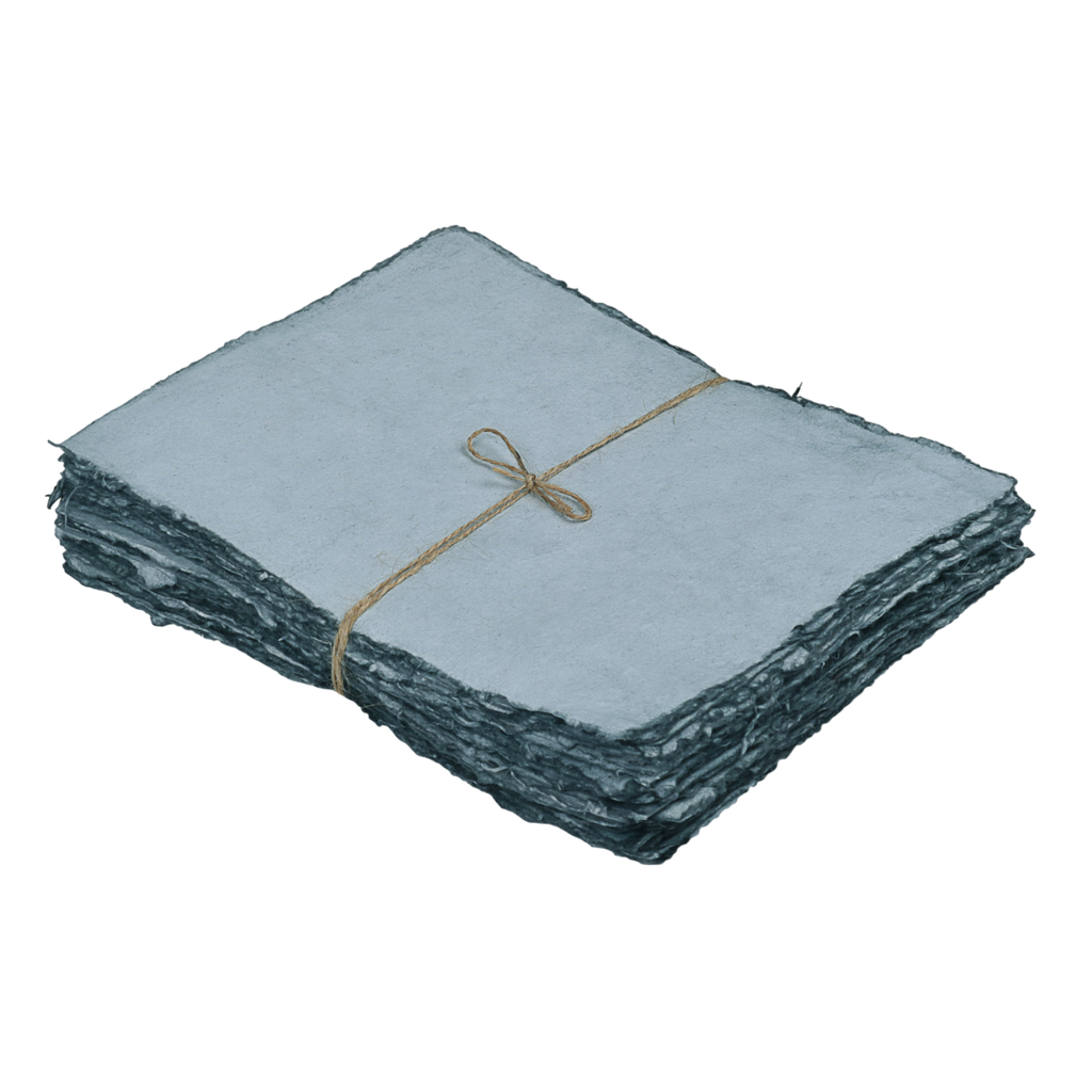 Leather Village black handmade watercolor paper art sheets