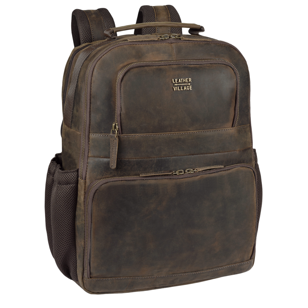 born distressed leather backpack Porter Blackburn Leather Goods The Walker Leather Backpack is the kind of companion youd take on the long roadquiet Buffalo Leather Backpack for Men