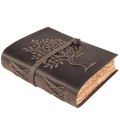 Grey Tree of Life Journal Leather Village
