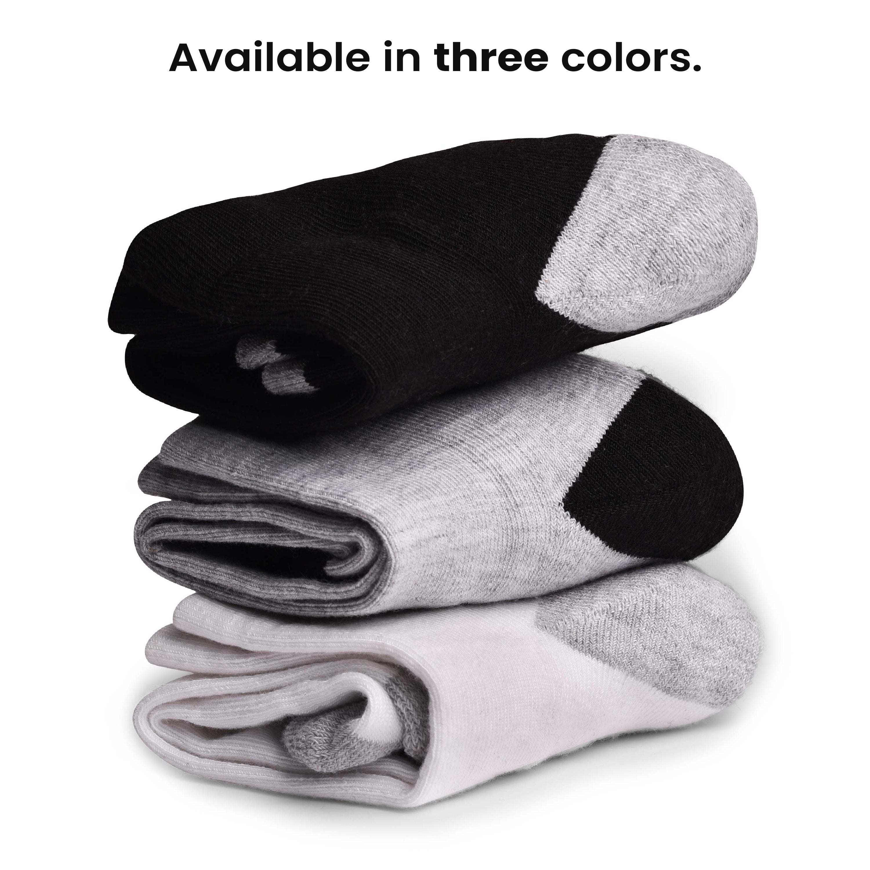 Ankle Length Anti-Slip Casual Socks for Men & Women- Stylish Comfort Fit Moisture Control- Perfect for Everyday Wear Pack of 6