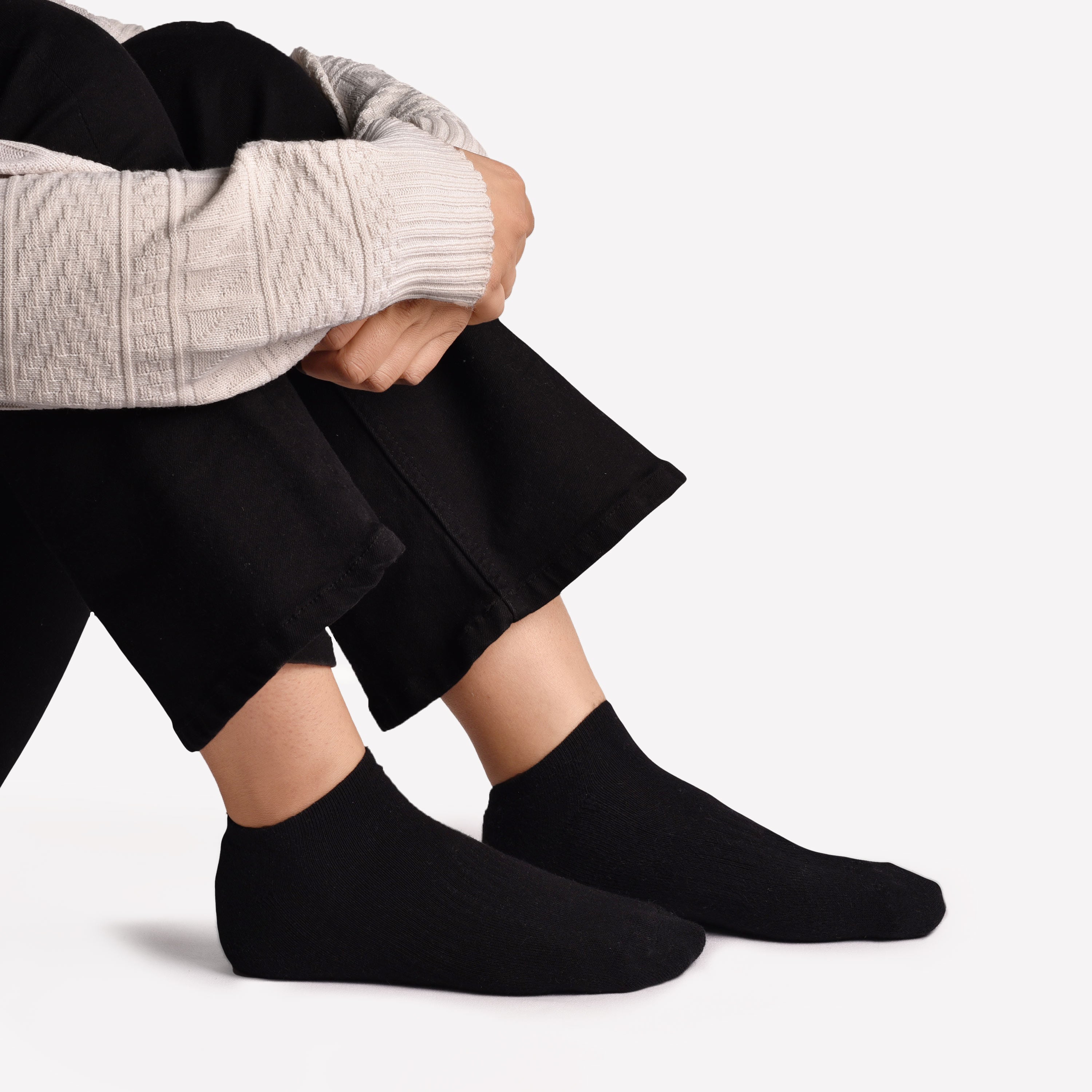 No Show Socks for Men & Women - Stylish Cotton Comfort Running Socks- Low Cut Ankle Length Anti Slip Socks Pack of 6