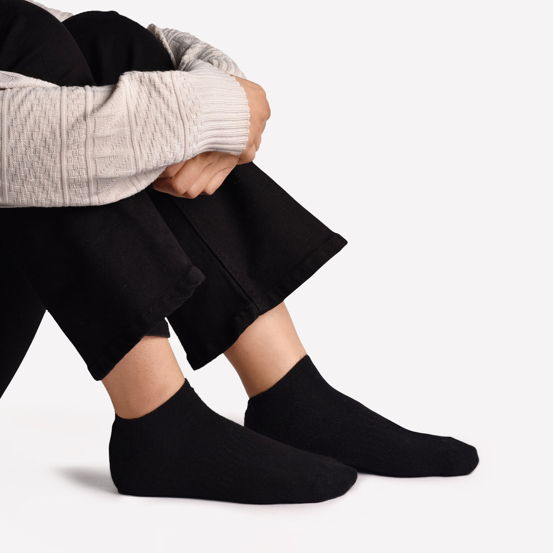 No Show Socks for Men & Women - Stylish Cotton Comfort Running Socks- Low Cut Ankle Length Anti Slip Socks Pack of 6