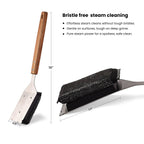 Grill Scrubber for Barbecue with Replaceable Scrubber Head Dhampooh