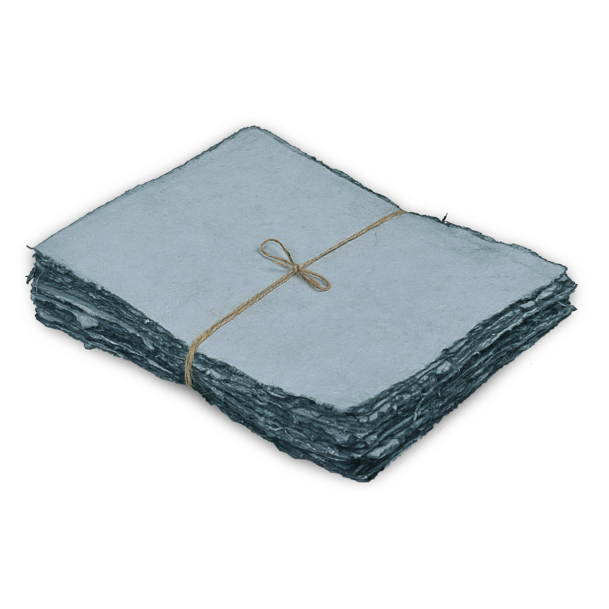 WATERCOLOR PAPER - 150 GSM THICK DECKLE EDGE PAPER - 50 SHEETS COTTON HANDMADE PAPER