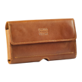 Leather Phone Belt Pouch - Tan Leather Village