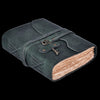 HANDCRAFTED VINTAGE LEATHER JOURNAL WITH ANTIQUE KEY - BOOK OF SHADOWS JOURNAL FOR MEN & WOMEN