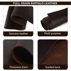 Leather Village durable leather sheet for handmade crafting