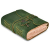 HANDCRAFTED VINTAGE LEATHER JOURNAL WITH ANTIQUE KEY - BOOK OF SHADOWS JOURNAL FOR MEN & WOMEN