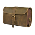 Hanging Toiletry Bag for Travel - Mud Brown