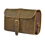 Hanging Toiletry Bag for Travel - Mud Brown