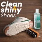 Shoe Cleaner Kit with Brush - Turquiose Leather Village