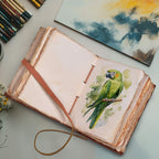 Leather Village luxury bible study diary notebook