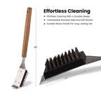 Grill Brush and Scraper for Barbecue Dhampooh