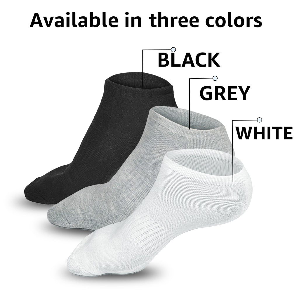 No Show Socks for Men & Women - White Dhampooh