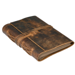 Leather Journal Kraft Lined Paper-Distressed Brown