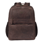 Vintage Leather Laptop Backpack Sandal Travel Bag