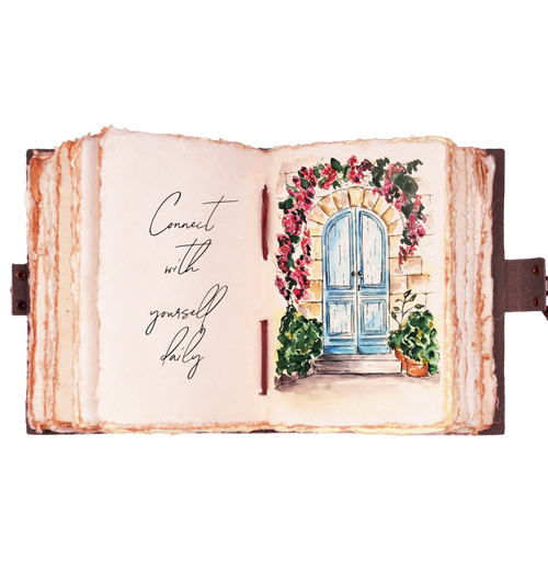 Leather Village premium Book of Shadows writing diary