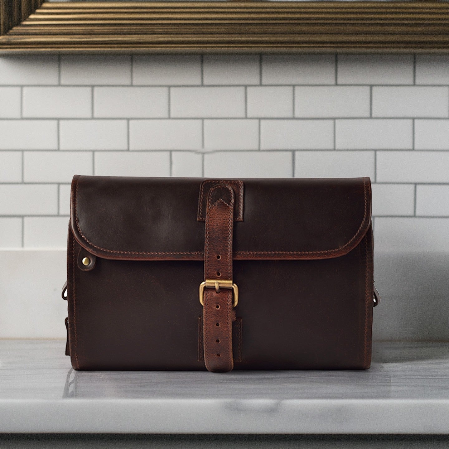 Hanging Toiletry Bag for Travel - Cherry