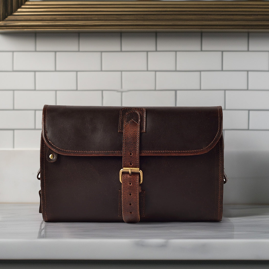 Hanging Toiletry Bag for Travel - Cherry