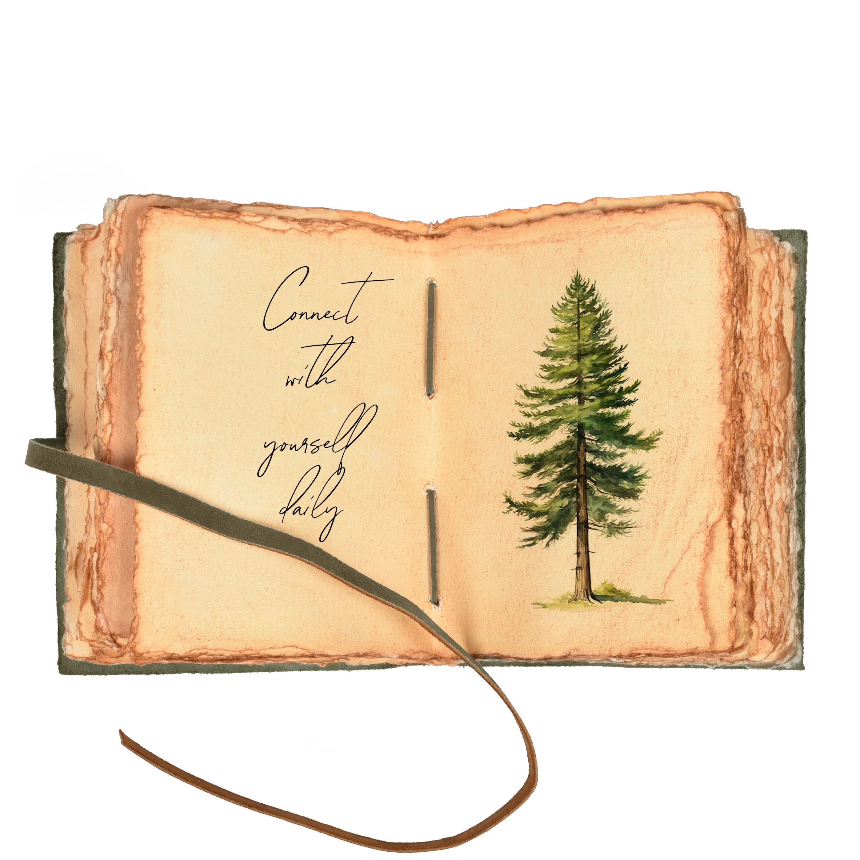 Prayer Journal Psalm 46:10 Embossed Journal Leather Bound Bible Study Journal - 200 Pages Handmade Cotton Deckle Edge Paper for Drawing, Writing & Sketching