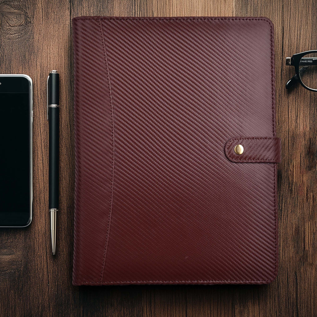 Leather Village premium leather desk mat office accessory