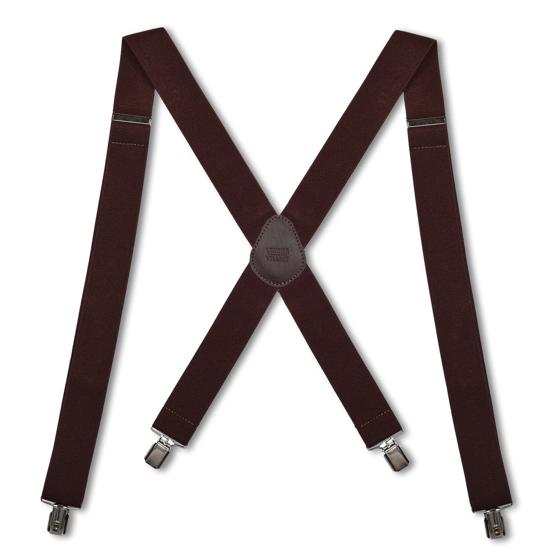 Adjustable Suspenders for Men & Women X-Back Elastic Braces with Strong Clips, Classic Style for Any Occasion