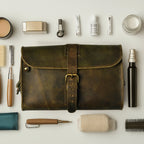 Hanging Toiletry Bag for Travel - Mud Brown