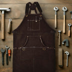 Brown Leather Tool Apron Leather Village