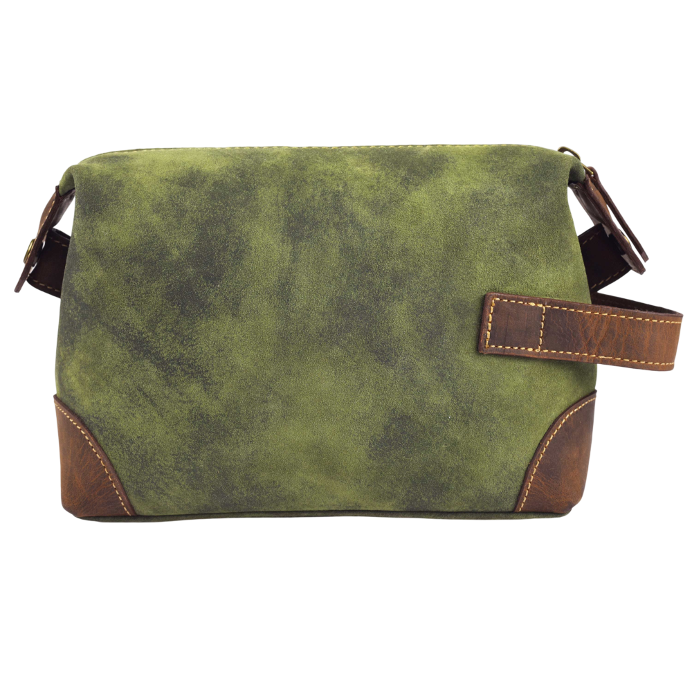 Leather Vintage Travel Toiletry Bag
