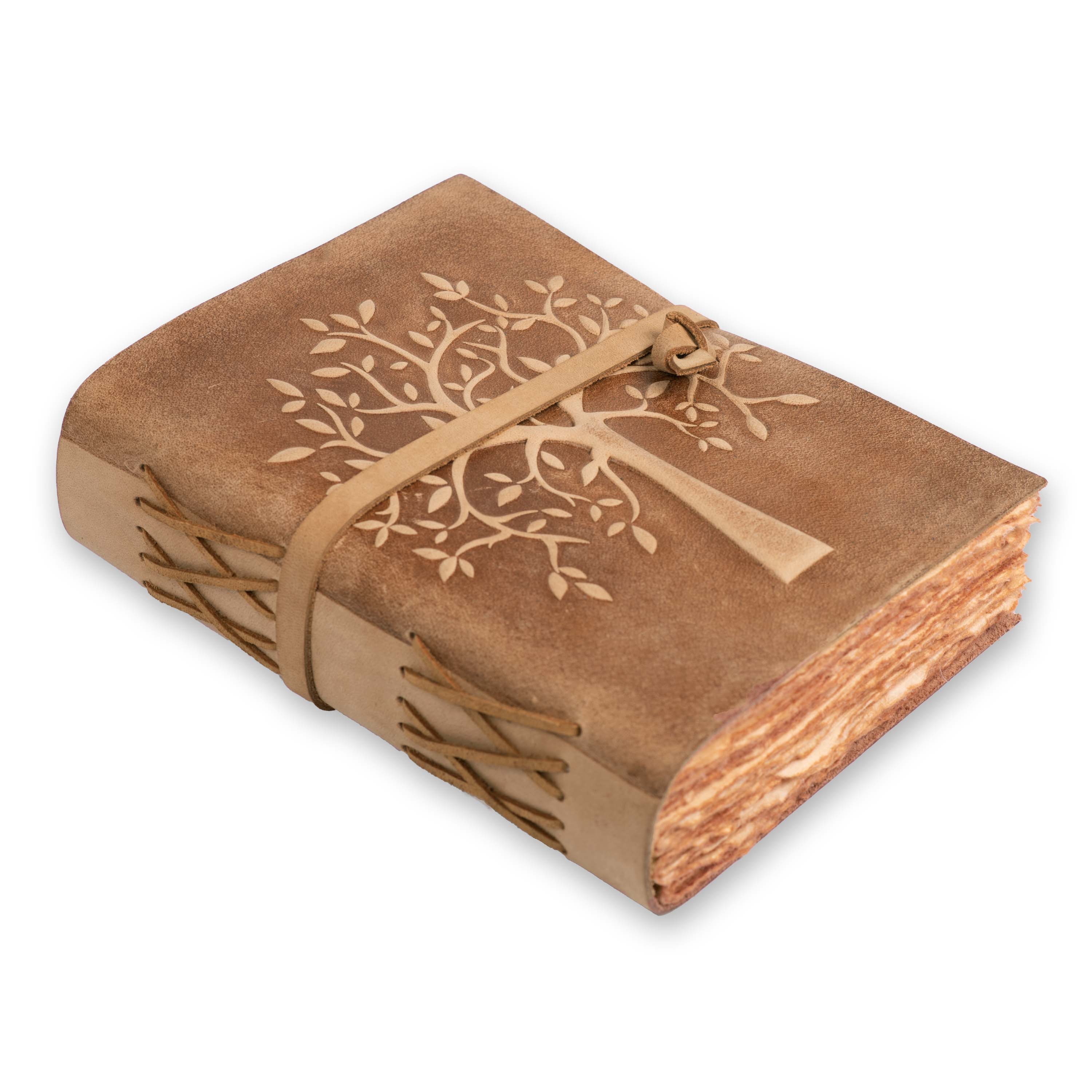 TREE OF LIFE JOURNAL - VINTAGE LEATHER JOURNAL