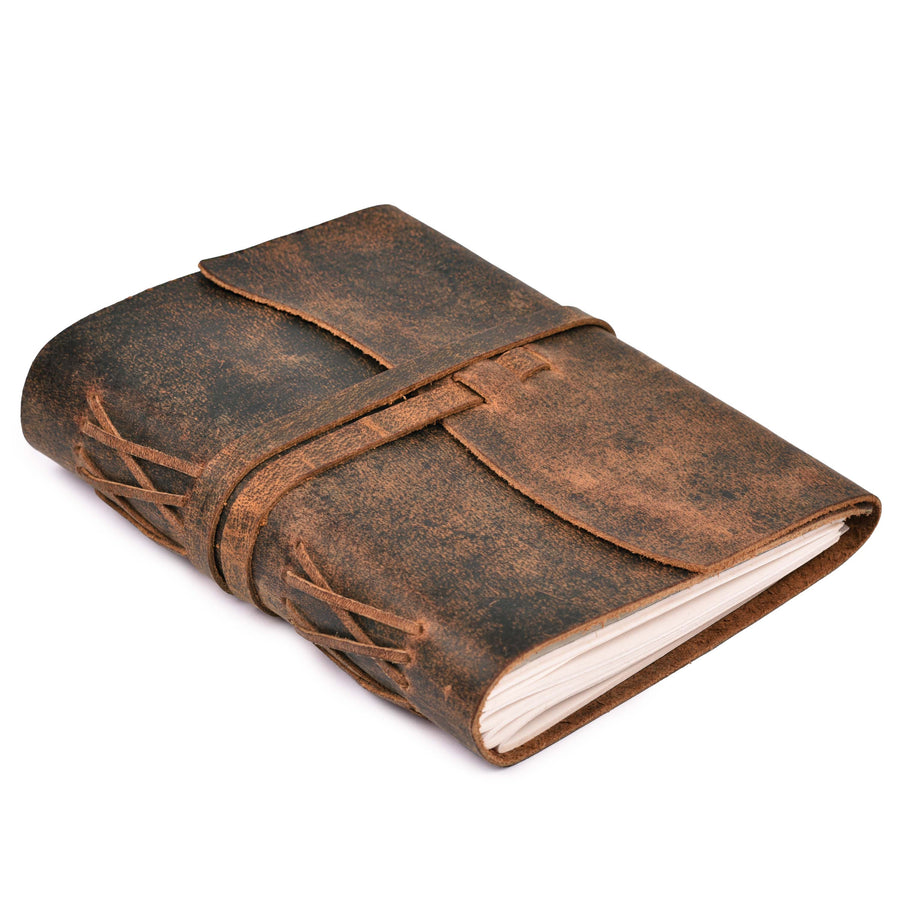 Leather Bound Journal |Brown | 240 Pages Lined Paper | Perfect for Office, Travel, & Personal Use | Premium College Ruled Notebook for Men & Women