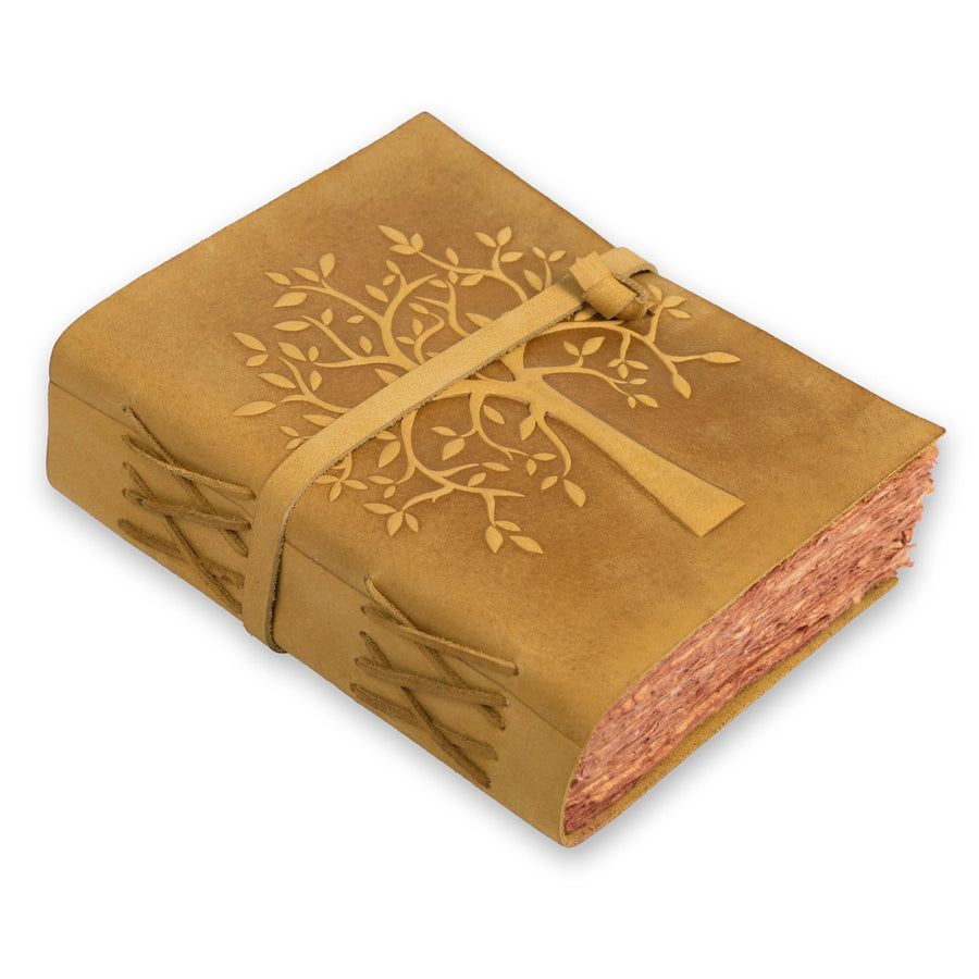 TREE OF LIFE JOURNAL - VINTAGE LEATHER JOURNAL