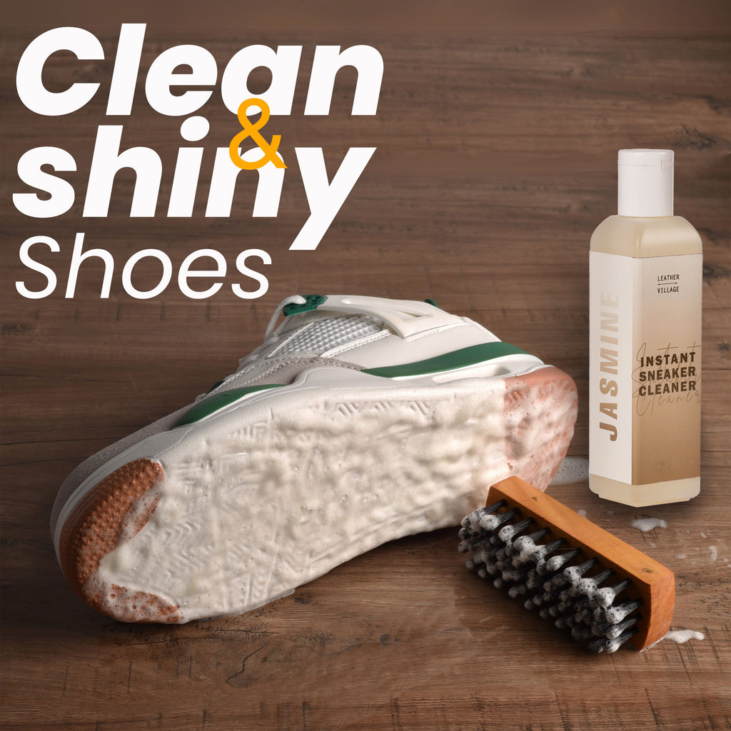 Shoe Cleaner Kit with Brush - Natural Leather Village