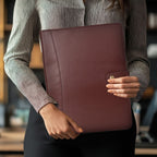 Leather Village real leather desk mat for desktop laptop