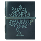 Turquoise Tree of Life Journal Leather Village