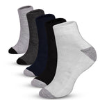Ankle Length Anti-Slip Casual Socks for Men & Women- Stylish Comfort Fit Moisture Control- Perfect for Everyday Wear Pack of 6