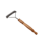 Stainless Steel Three Sided Grill Brush – BBQ Grill Cleaner for Outdoor Grills Dhampooh