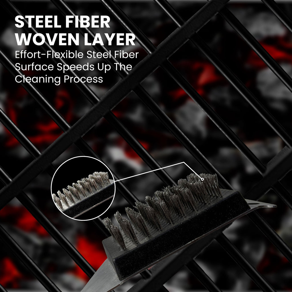 Grill Brush and Scraper for Barbecue Dhampooh