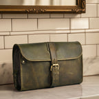 Hanging Toiletry Bag for Travel - Mud Brown
