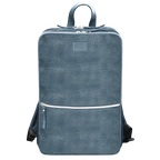 Teal Blue Leather Laptop Backpack for Work & Travel Leather Village