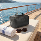 Leather Travel Cosmetic Bag for Women