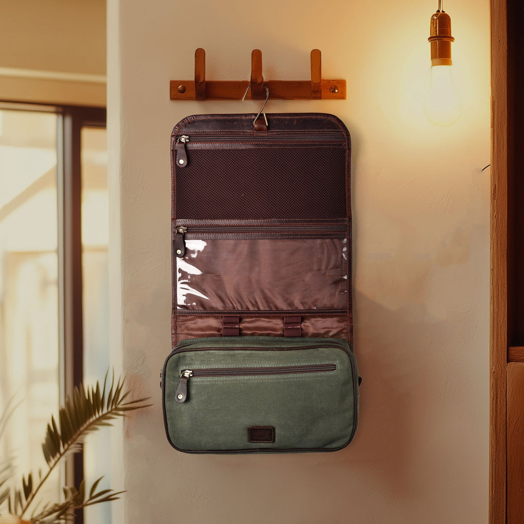 Hanging Toiletry Bag for Travel - Cherry