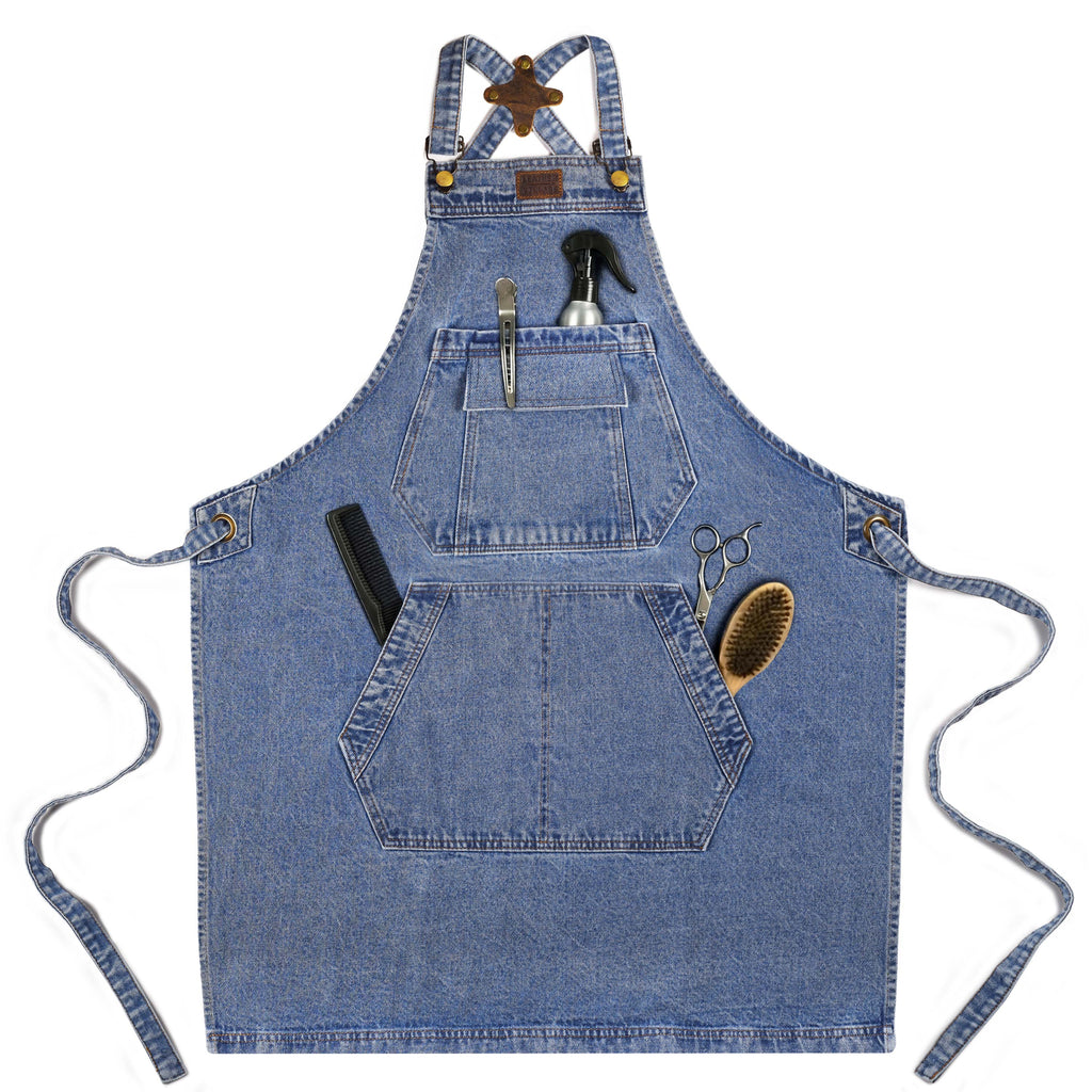 Denim Apron for Men & Women – LIGHTBLUE (M-XXL)