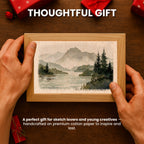 Handmade Watercolor Paper - Vintage | 20 Sheets